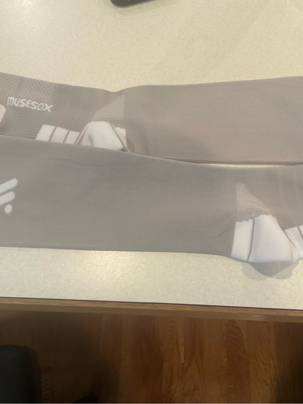 Musseox Gray  Compression Socks NWOT